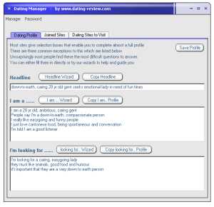 Dating Profile Creator
